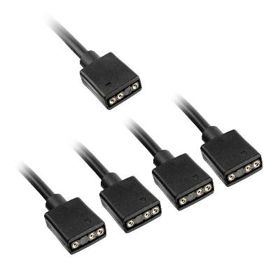 Кабел Kolink ARGB 1-4 Сплитер - 30 cm (KOLINK-AC-ZUAD-1474)