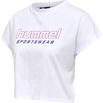 Hummel Тениска Hummel LGC JUNE CROPPED T-SHIRT 215628-9001 Размер XL