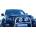 EAGLE EYES Кристални Фарове за Toyota Land Cruiser 120 (2003-2009) - черни