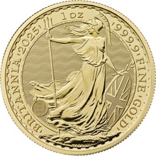 The Royal Mint zlatá mince Britannia 2025 1 oz