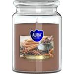 BISPOL Ароматна свещ Bispol Aura - Cinnamon And Cloves, 500 g (snd99-374)