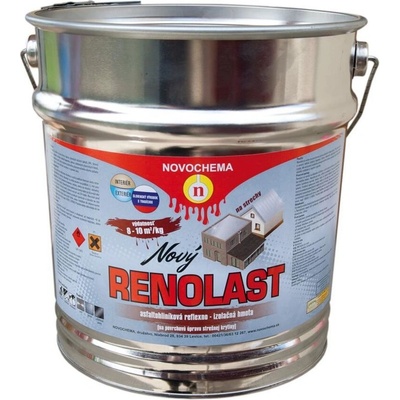 Novochema Renolast 35kg - reflexno-izolačný náter na strechy