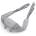 Beurer Масажор Beurer MG 154 3D Battery-Powered Neck Massager, 4 massage heads + 2 massage fingers; 2 speed; Hands-free; Automatic switch-off; Heat function; Washable removable cover (10420_BEU)