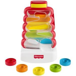 Mattel Fisher Price Кула с падащи пръстени (JLB81)