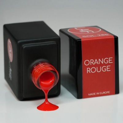 Laif Gel lak červený SOL 285 Orange Rouge 10 ml
