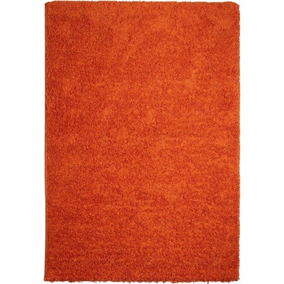 Mono Carpet Efor Shaggy 3419 Orange Oranžová