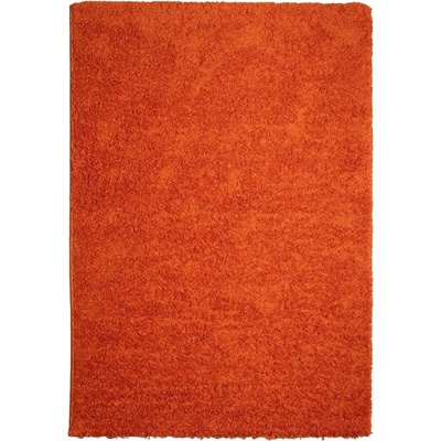 Mono Carpet Efor Shaggy 3419 Orange Oranžová