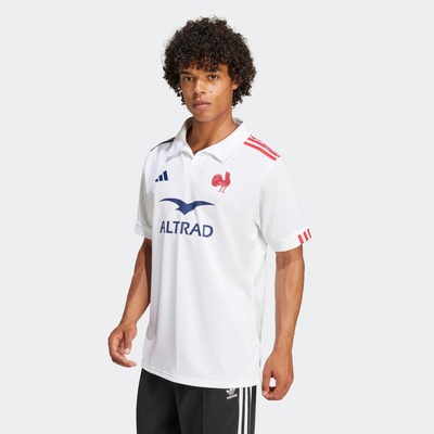 adidas FFR XV Francúzsko 2024/2025 replica biely