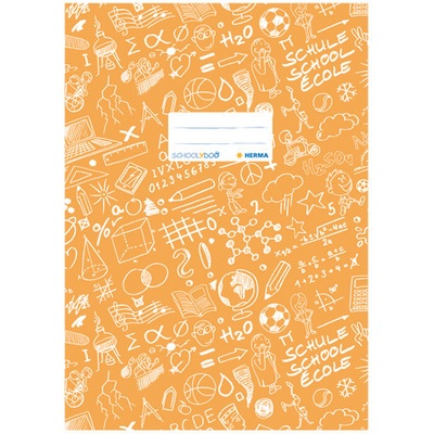 HERMA Obal na sešit Schooldoo A4 oranžový