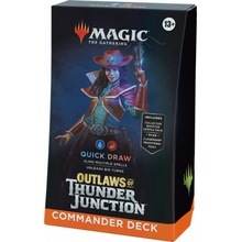 Wizards of the Coast Magic The Gathering Outlaws of Thunder Junction Quick Draw Commander Deck