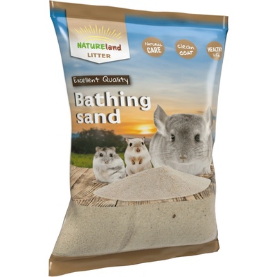 Nature Land Koupací písek pro hlodavce 3,3 kg – Zbozi.Blesk.cz