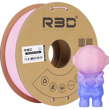 R3D PLA UV Color Change Pink to Purple - 1, 75 mm / 1000 g (R3DA103LC)