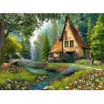 Castorland - Puzzle Toadstool cottage - 2 000 piese