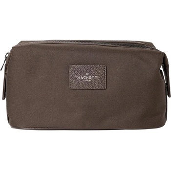 HACKETT Несесер Hackett Hemsby Canvas wash bag - Brown (Dark Brown)