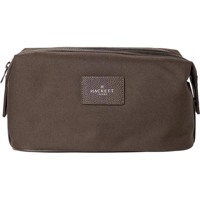 HACKETT Несесер Hackett Hemsby Canvas wash bag - Brown (Dark Brown)