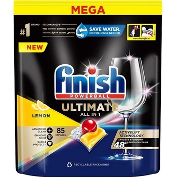 Finish Ultimate All in 1 Lemon Sparkle 85 ks