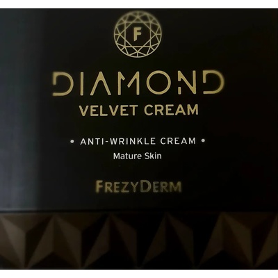 Frezyderm Крем против бръчки с естествени диамантени кристали Diamond Velvet , Frezyderm Diamond Velvet Anti-Wrinkle Cream For Mature Skin 50ml