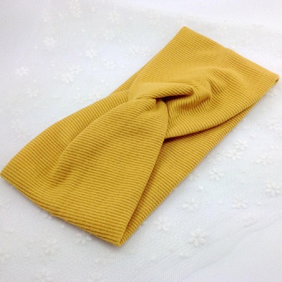 HARAHU ТурбановаЛента за глава ma-18335 - Жълта kp18335 (ma-18335)