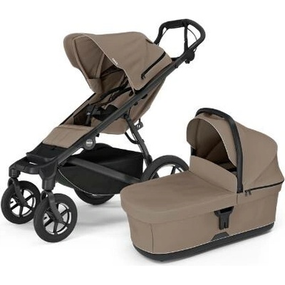 THULE Urban Glide 4-wheel + Bassinet 2024 Black Tinted Taupe