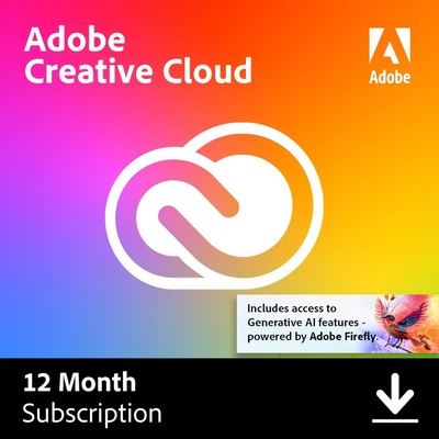 Adobe Creative Cloud All Apps 100 GB 1 rok – Zboží Živě