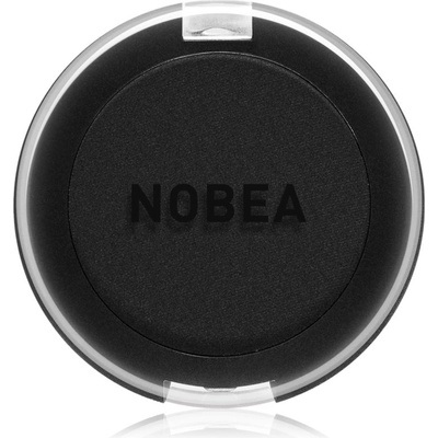 NOBEA Day-to-Day Mono Eyeshadow oční stíny s matným efektem Black chant 3,5 g