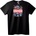 NOONEBRAND Тениска Коледен Stitch - M, Black