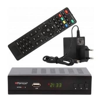 Opticum TV Tuner DVB-T2/C Receiver Opticum Red Nytrobox X H. 265