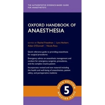 Oxford Handbook of Anaesthesia Oxford University Press