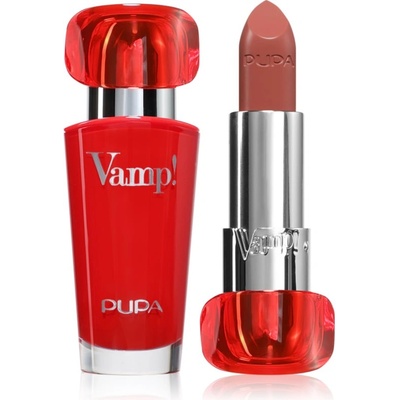 PUPA Vamp! Luminous Lipstick червило за плътни устни цвят 107 Rosewood 3.5 гр
