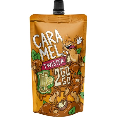 LifeLike 2 gOGO Caramel Twister 80 g