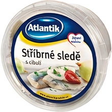 Atlantik stříbrné sledě s cibulí 3 x 150 g