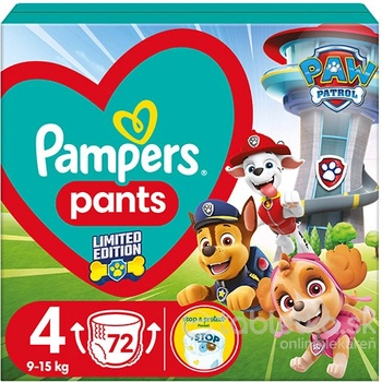 PAMPERS Active Baby 72 ks