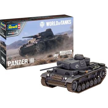 Revell Сглобяем модел Revell Pazer III "Светът на танковете (03501)