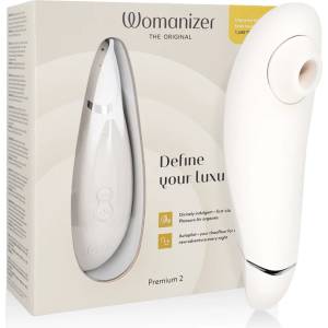  Премиум клитор стимулатор - Womanizer Premium 2 Warm Gray (D-235673)