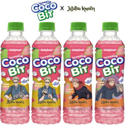 Fruitamin Jujutsu Kaisen Splash Guava Juice with Nata de Coco 350 ml
