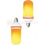  Декоративна led Лампа 5w 220v e27 b50 Горящ Пламък 1400k (0824)