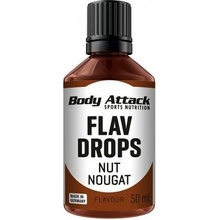 Body Attack Attack Flav Drops lieskový oriešok/nugát 50 ml
