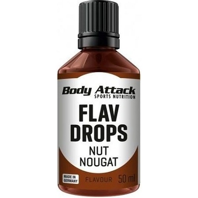 Body Attack Attack Flav Drops lieskový oriešok/nugát 50 ml