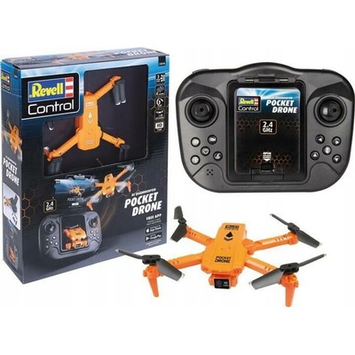 Revell RC Dron Quadcopter Pocket Drone Kapesní Dron na Dálkové Ovládání 23810