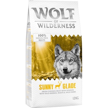 Wolf of Wilderness Adult Sunny Glade jeleň 2 x 12 kg