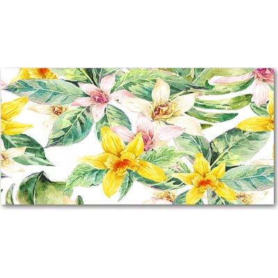 Fotoobraz na skle orchidea 100x50 cm