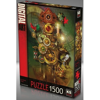 Image 1 of KS Games Авторски Пъзел от 1500 части - It's About Time (85x60)