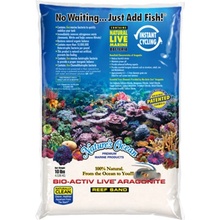 Nature's Ocean Bio-Activ Aragonit White 0,1-0,5 mm 9,07 kg