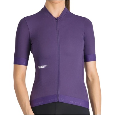 Sportful Дамска фланелка с къс ръкав за колоездене Sportful Women's SRK 2 Jersey Cycling jersey - Galactic Purple (156-2755-0312)