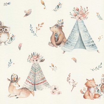 RASCH Vliesová tapeta na zeď rasch kids world 2 301410