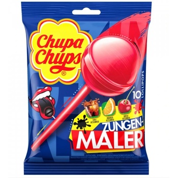 Chupa Chups цветни близалки Zungen-Maler торбичка 120гр