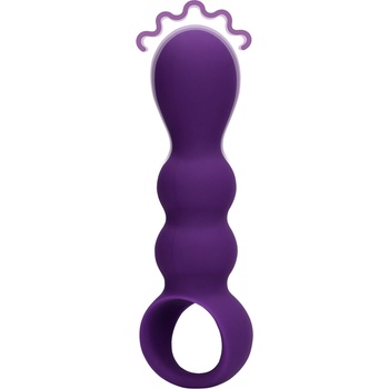 ostatní Лилав анален вибратор с форма на капка