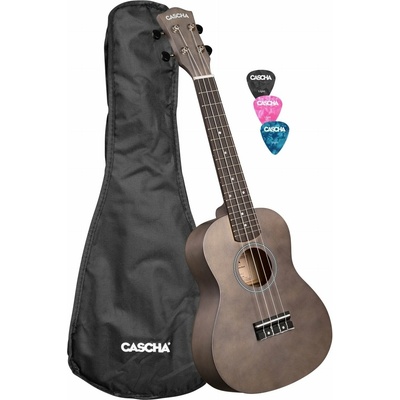 Cascha CUC100 Linden Black Концертно укулеле (CUC101)