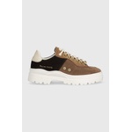 Filling Pieces Велурени маратонки Court Serrated Topaz