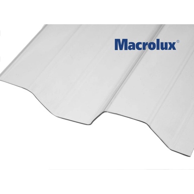 Stabilit Trapézová polykarbonátová deska 76/18 hladká Macrolux 1040 x 2000 mm čirá 1 ks